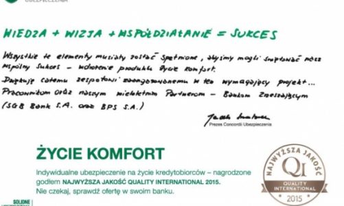 Najwyższa Jakość Concordii