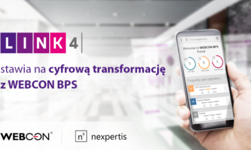 LINK4 stawia na cyfrową transformację z WEBCON BPS