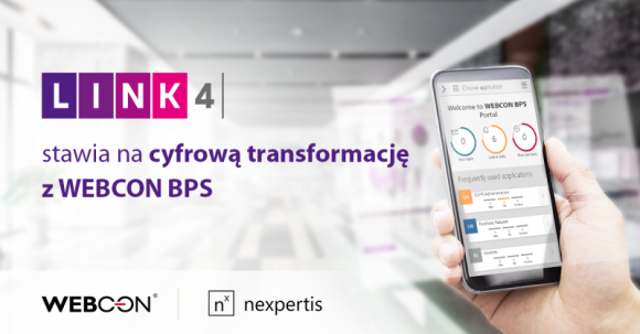 LINK4 stawia na cyfrową transformację z WEBCON BPS