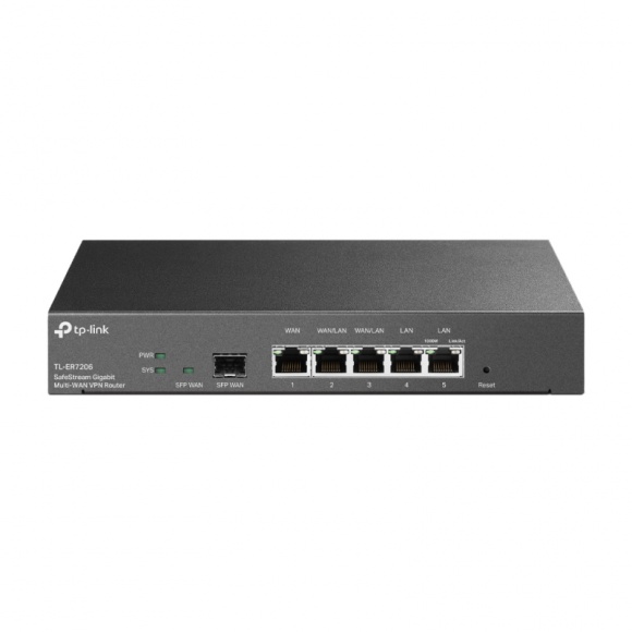 Gigabitowy router VPN TL-ER7206 w ofercie TP-Link IT i technologie, BIZNES - TL-ER7206 to gigabitowy router VPN, który świetnie sprawdzi się w małych i średnich firmach. Router doskonale zadba o cyfrowe bezpieczeństwo danych, nieprzerwany dostęp do sieci oraz umożliwi zdalny dostęp do zasobów firmowych.