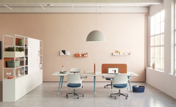 PRACA CYFRALNA (CYFROWA+REALNA) Nieruchomości, BIZNES - Praca cyfralna, czyli trochę o tym, jak design może wspierać efektywność pracy hybrydowej.