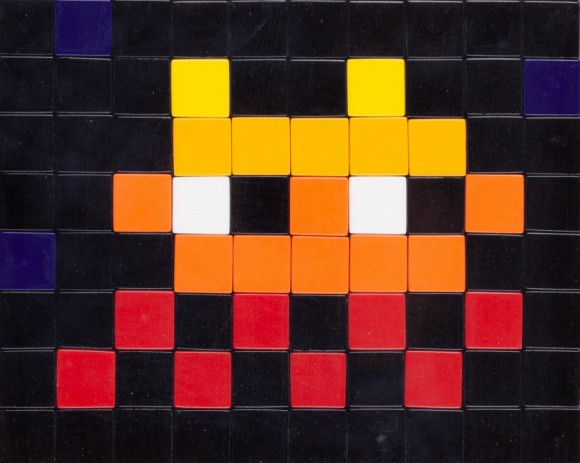 Praca Invadera po raz pierwszy w Polsce Kultura, BIZNES - Praca światowej sławy twórcy street artu – Invadera po raz pierwszy w Polsce